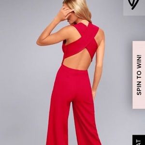 Amazzzzing Red Jumpsuit